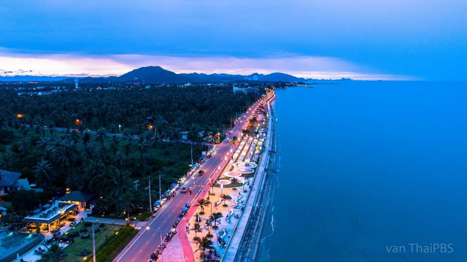 Hua Hin beachfront and coastline