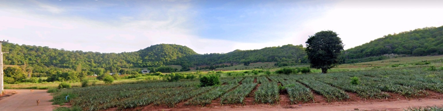 Khao Din mountain and countryside view